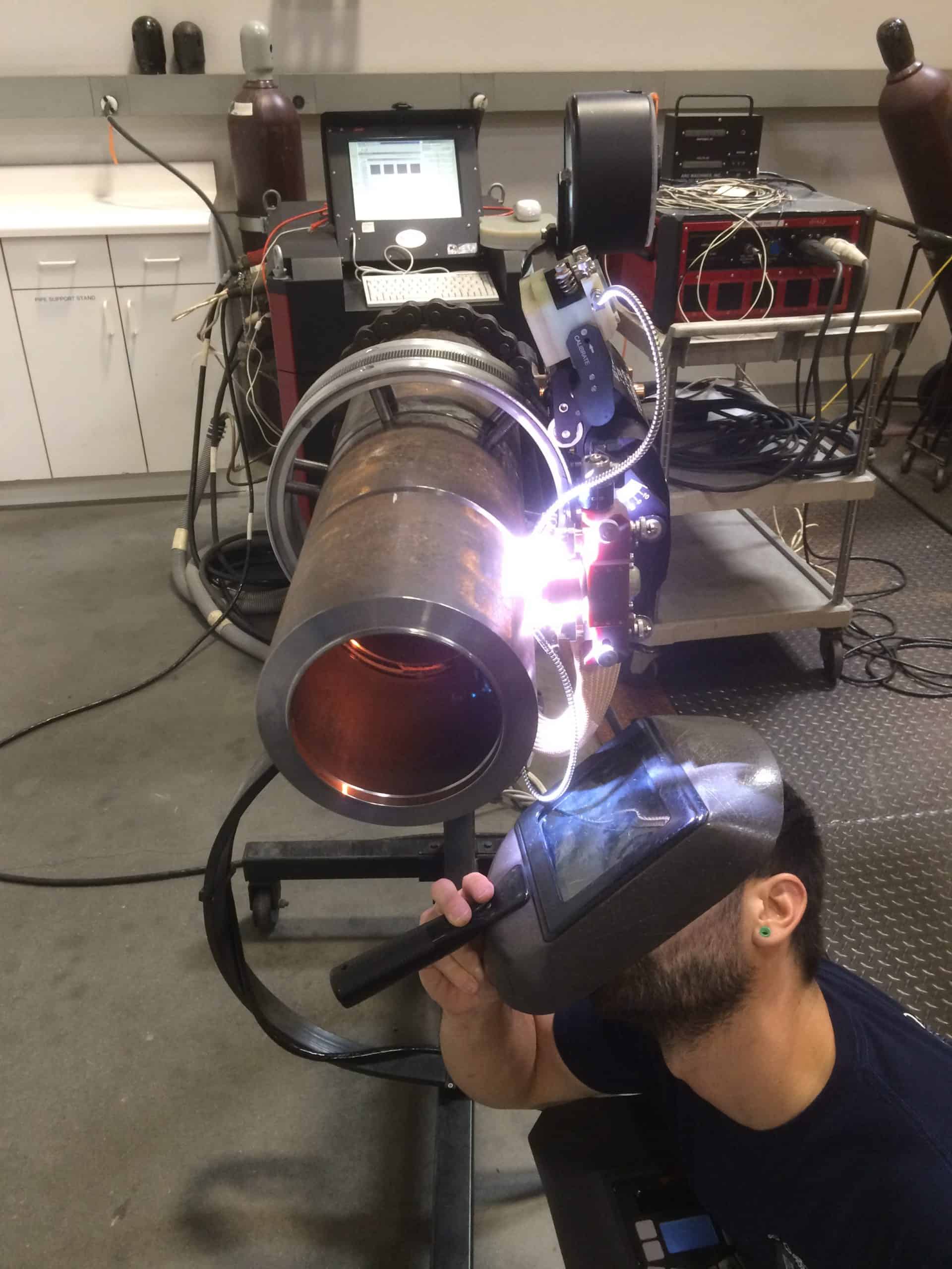 Orbital welding hazards can be minimized with proper training.