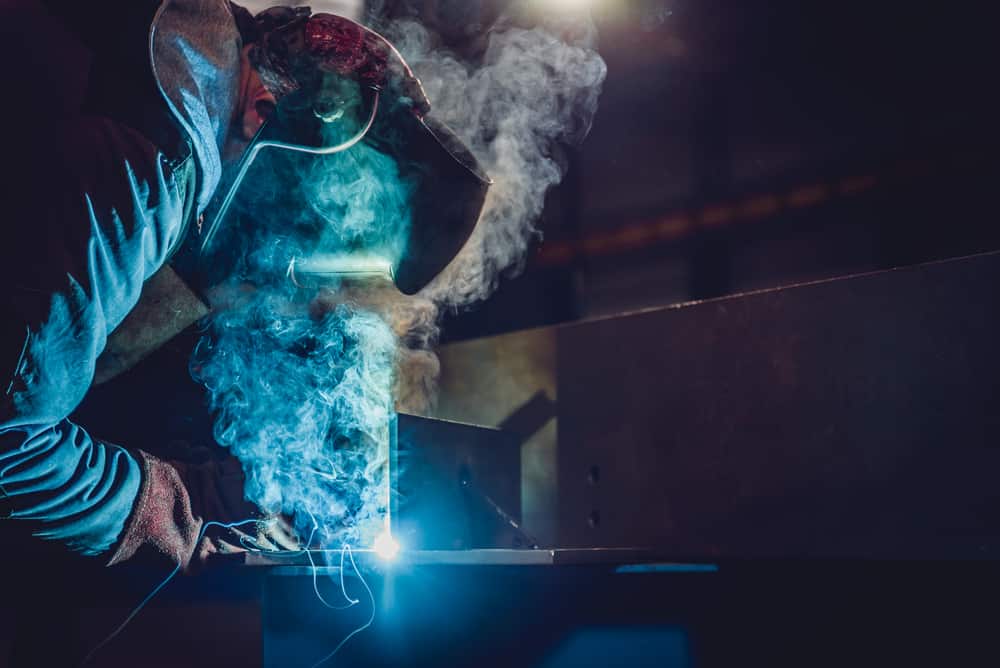 Welder needs more adequate welding ventilation