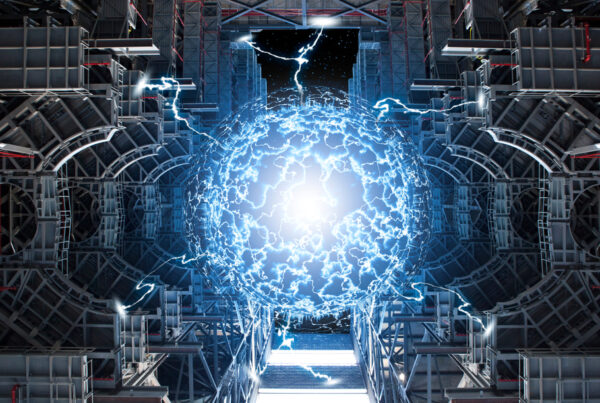 Conceptual image for nuclear fusion ignition