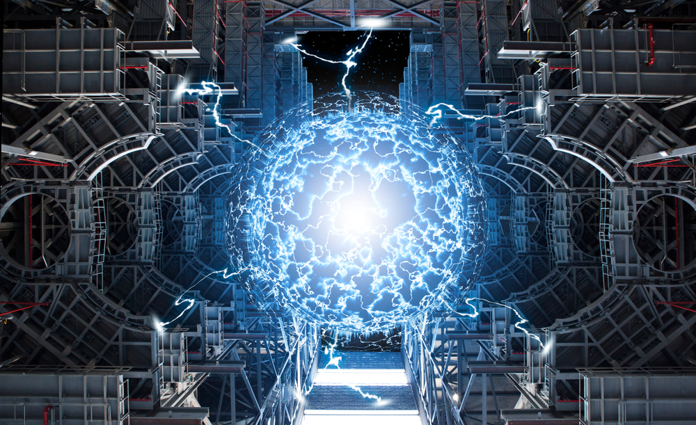 Conceptual image for nuclear fusion ignition